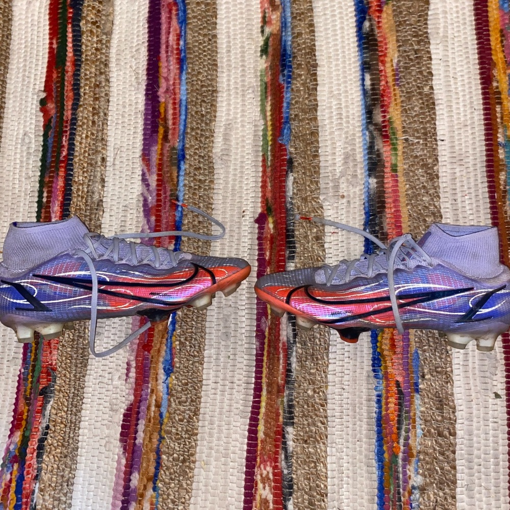 Purple Mbappe soccer cleats!!!